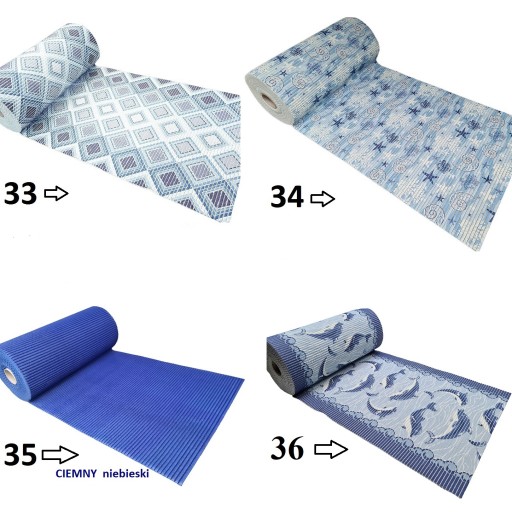 KÚPEĽŇOVÁ PODLOŽKA, KOBEREC NA METER, 45 VZOROV