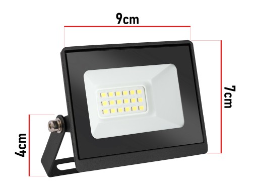 Halogénový LED reflektor 10W 1000lm Prémiový vonkajší reflektor