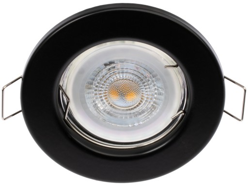 HALOGÉN Fixture Fixture round Black Sheet