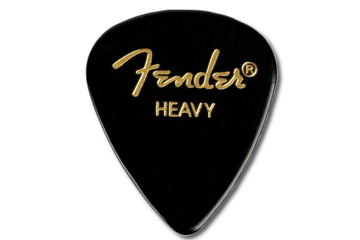 Gitarové trsátko Fender 351 Black Heavy 0,97 mm