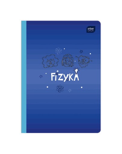 Notebook A5/60 mriežková fyzika hybridný Interprint
