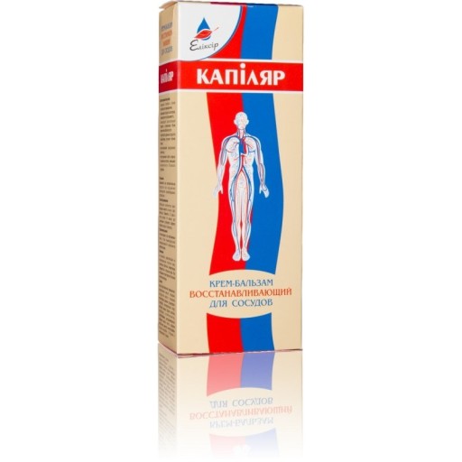 Krém-balzam na nohy na kŕčové žily Kŕčové žily CAPILLARS