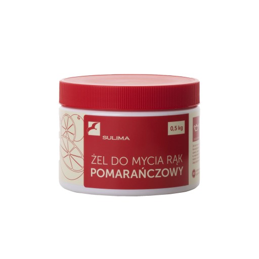 SULIMA oranžová gélová pasta na umývanie rúk 0,5 kg