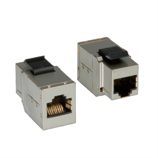 Keystone RJ-45 STP Cat.6 strieborný