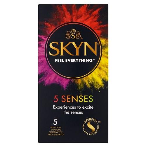 UNIMIL SKYN 5 SENSES kondómy, 5 ks.