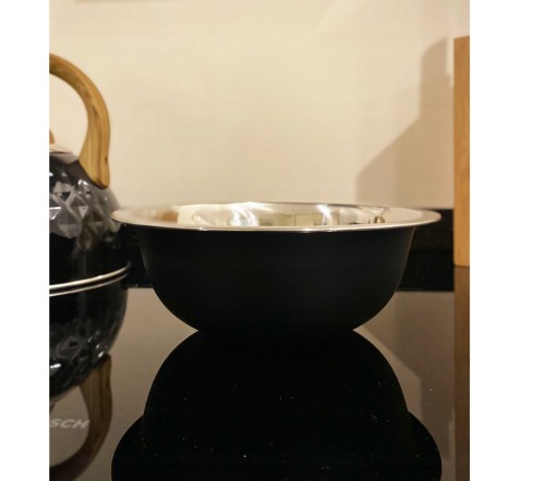 NEREZOVÁ MISKA 18 CM MISKA ČIERNA