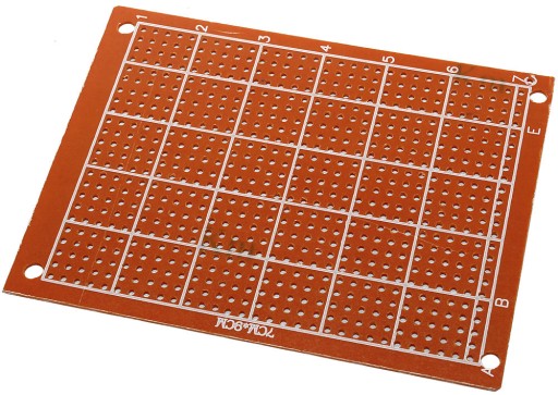 Univerzálna DPS jednostranná 70x90mm 7x9 cm