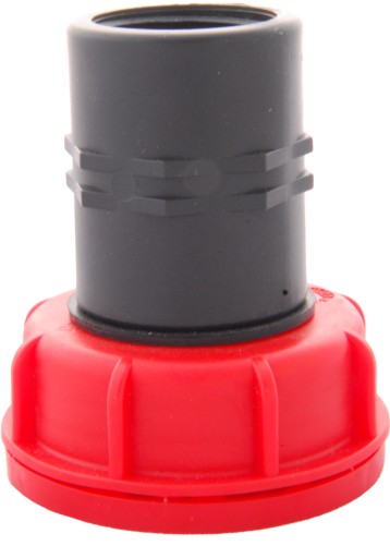 Plastová objímka GW 1”fi32 + plastová matica 60mm
