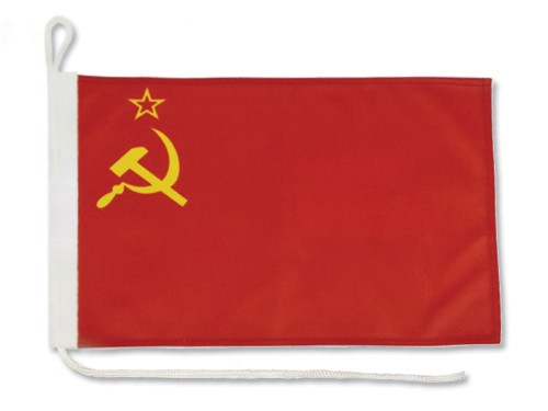Vlajka ZSSR Sovietsky zväz na jachtu 30x40 cm Vlajka plachetnice