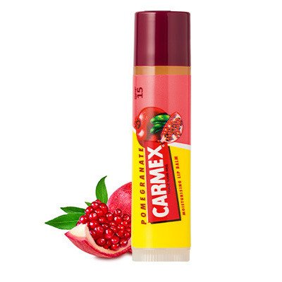 CARMEX Classic Hydratačný balzam na pery v tyčinke z granátového jablka