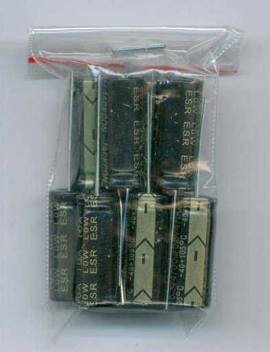 4700uF 6,3 V 4700 µF 6,3 V NÍZKY ESR (10 KS) ELEKTROLYTICKÝ KONDENZÁTOR