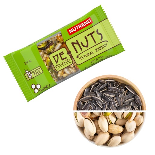 KETO BATON DENUTS 35g PISTÁCIOVÉ VLÁKNO S VYSOKÝM PROTEÍNOVOM BEZLEPKU