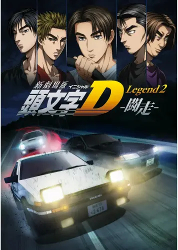 Anime Manga Initial D initd_007 A3 Plagát