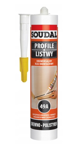 SOUDAL Univerzálne rýchloschnúce montážne lepidlo