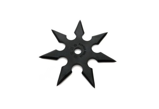 Hviezdny nôž Shuriken 7 vrhacích nožov N403