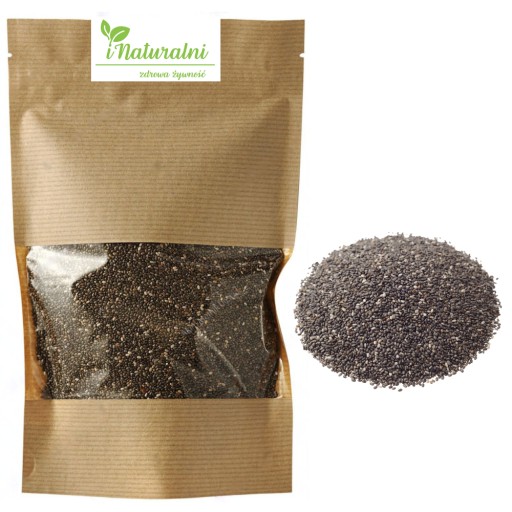 CHIA SEMIENKA 1 KG 1000 g ŠALVIA ŠPANIELSKÁ CHIA SEMIENKY 1 kg