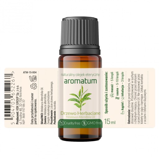 AROMATUM - ESENCIÁLNY OLEJ Z ČAJOVNÍKA