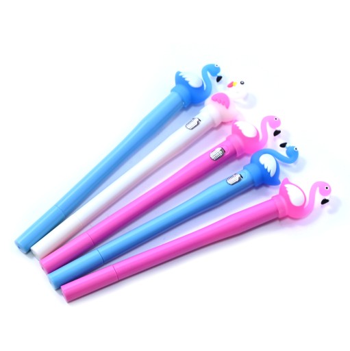 LED ŽIARENÉ PERO Flamingo jemná linka do školy