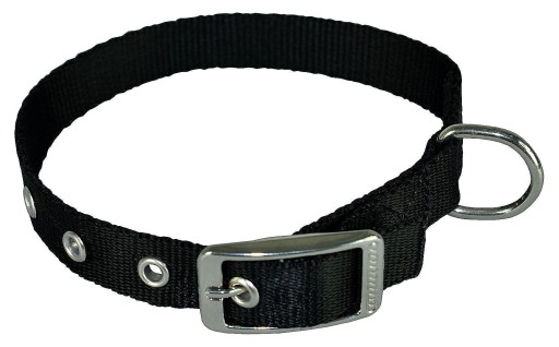 Obojok pre psa Chaba Lux 20mm x 57 cm - Čierny