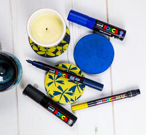 Čierna plagátová fixka Posca PC-8K