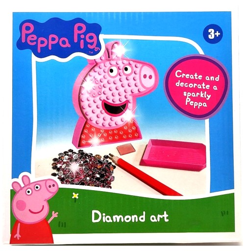 DIAMANTOVÉ MALOVANIE PEPPA PIG PEPPA PIG KREATÍVNA SÚPRAVA HRAČIEK