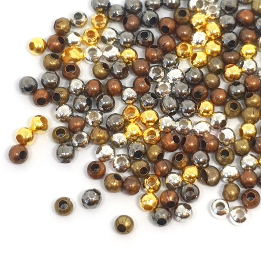 Mix Metal Balls Guľôčky Dištančné podložky 3mm 200 ks