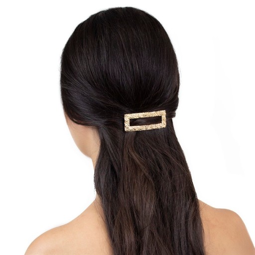 HAIR CLIPS sada spôn - zlatá farba - 3 kusy