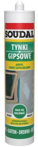 Soudal Akrylátový plnič, svetlo biely, 280 ml