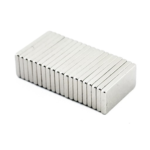 SILNÝ NEODYMOVÝ TALÍROVÝ MAGNET 10x5x1mm 20 KS