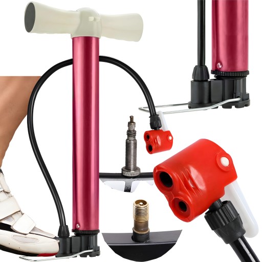 BIKE PUMPA na bicykel, loptičky s hadičkou, malá ručná hadička, farby