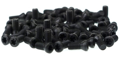 Čierna skrutka M2,5x6 TORX na skladacie náradie