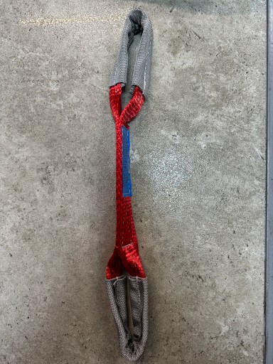Postroj na prepravný pás 4T/45cm/50mm 4% vystužený červený G1G1