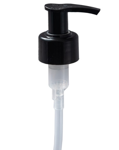Dávkovacia pumpička fľaša 1000ml, PET, hnedý / čierny dávkovač