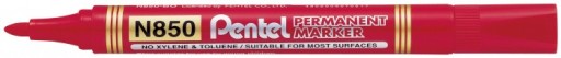 PENTEL N850 ZNAČKOVAČ ČERVENÝ KRUHÝ PERMANENT PRE RÔZNE POVRCHY