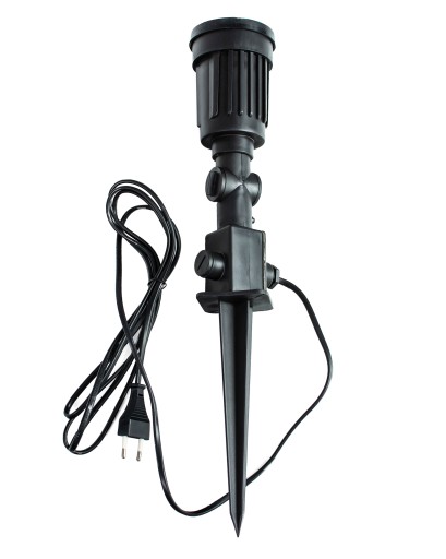 Nárazová záhradná lampa Jumi čierna