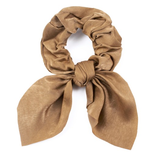 Gumička do vlasov SCRUNCHIE s mašľou FROTKA