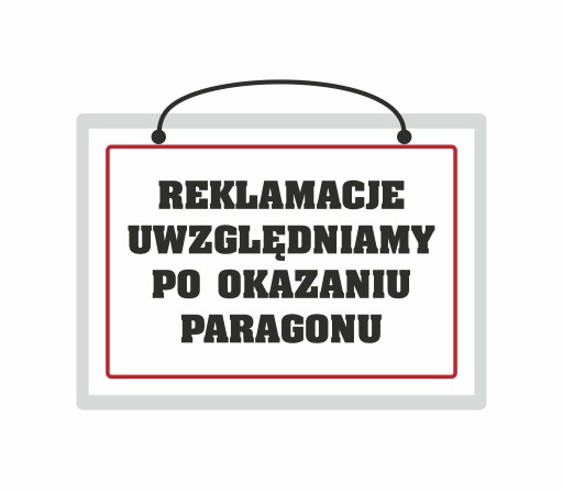 Laminátová doska PRIJÍMAME REKLAMÁCIE - A5