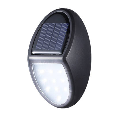 solárne svietidlo nástenné svietidlo súmrakový senzor 10LED