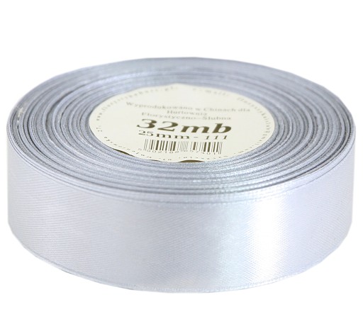 Stuha atlasová 25mm/32mb, 100 farieb, najširší výber.
