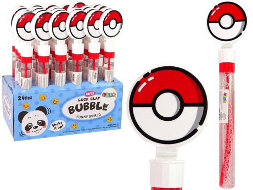 Mydlové bubliny na pokeball 28 cm Kvapkadlo