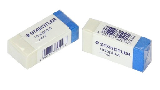 STAEDTLER RASOPLAST COMBI GUMA 43 X 19 X 13 MM