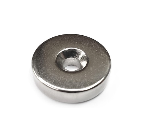 NEODYMOVÝ MAGNET NA SKRUTKU 15x7/3,5x5 mm