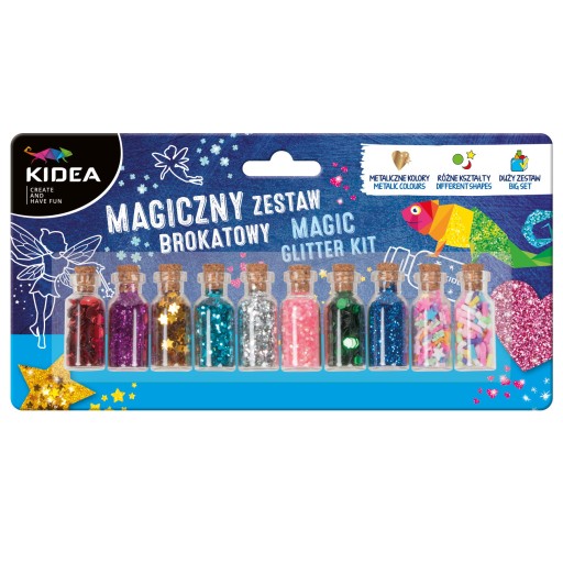 SADA GLITROV MAGIC A FLITROV 10 ks. MZBKA KIDEA