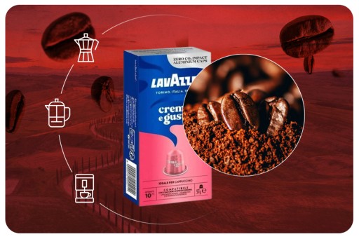 Nespresso Lavazza Crema e Gusto Dolce 10 kapsúl