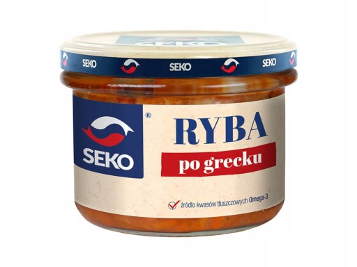 GRÉCKA RYBA 190g STRIEBORNÁ OMEGA-3 SEKO JAR