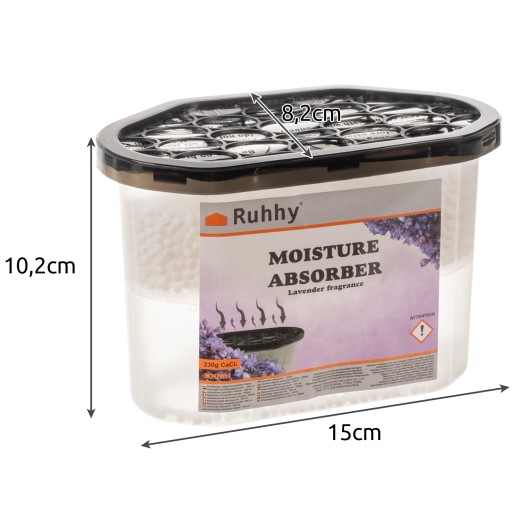 Levanduľový absorbér vlhkosti - 2x500ml Ruhhy 22137