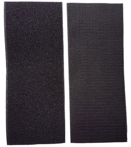 VELCRO čierna Páska na suchý zips 20x10cm