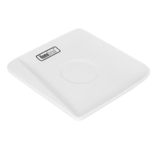 Biely tanier a podšálka QUATRE na šálku, 14 cm