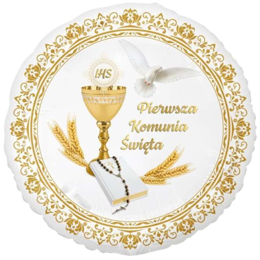 Dekorácie fóliového balóna PRVÉ SV. prijímanie