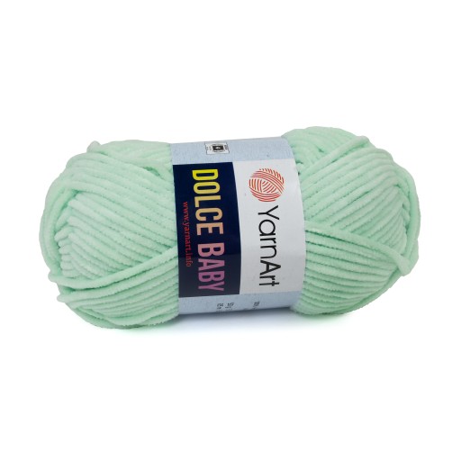 50g Dolce Baby mint polyesterová priadza 753